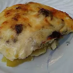Casserole with eggs