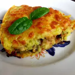 Casserole with Potatoes and Fillet