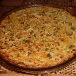 Casserole with peppers