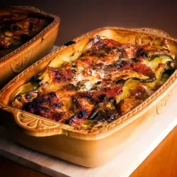 Moussaka with Zucchini and Carrots