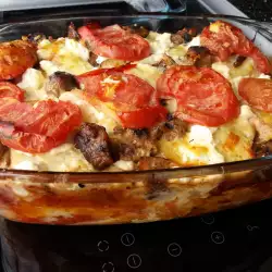 Oven-Baked Pork with Tomatoes