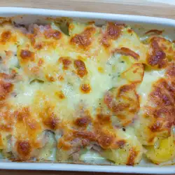 Casserole with Chicken Fillet and New Potatoes