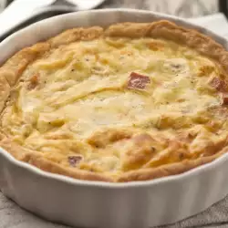 Butter Bread Loaf with Leeks