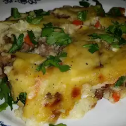 Casserole with butter