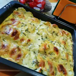 Sour Cream Dish with Cheddar