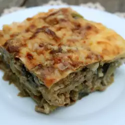 Zucchini Casserole with Eggplants