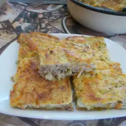 Casserole with meat