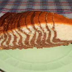 Zebra Cake with Milk