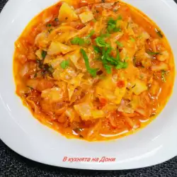 Cabbage with Tomato Paste