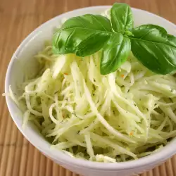 Cabbage Salad with garlic