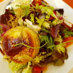 Baked Goat Cheese Salad