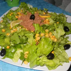 Green Salad with olives