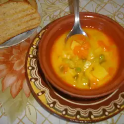 Vegetable Soup with Zucchini