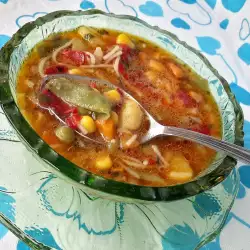 Easy Vegetable Soup with Noodles