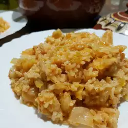 Güveç with rice