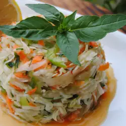 Cabbage Salad with lemons