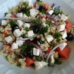 Healthy Salad with Wheat