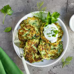 Zucchini Patties with Dill
