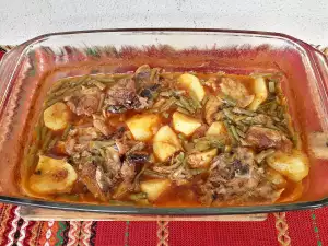 Lamb with Green Beans and Potatoes