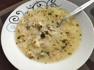 Lamb Soup with Thickener