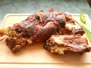 Cypriot-Style Leg of Lamb with Crunchy Crust