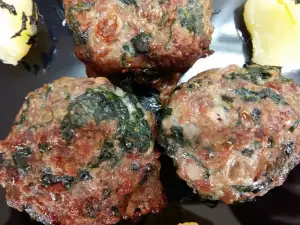 Lamb Meatballs with Spinach