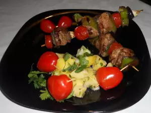 Grilled Lamb Skewers