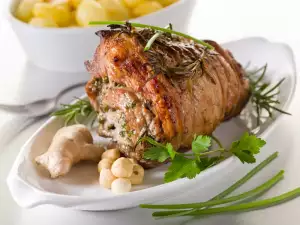 Roasted Leg of Lamb with Rosemary