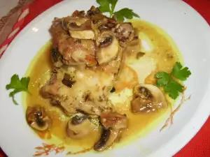 Lamb with Mushrooms and Spices