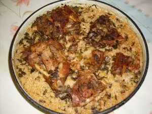 Lamb Meat with Rice