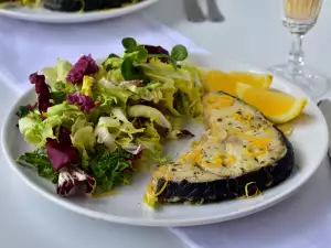 Shark Cutlets with White Wine