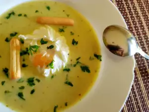 Austrian Garlic Cream Soup