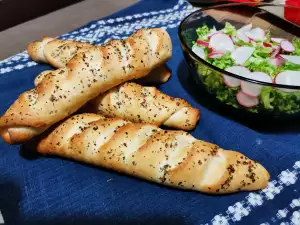 Mini Baguettes with Butter and Spices