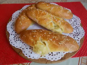 Baguettes with Mozzarella