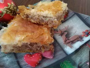 Festive Baklava with Cake Dough