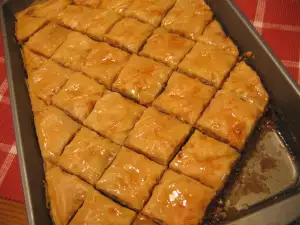 Turkish Baklava With Pistachios