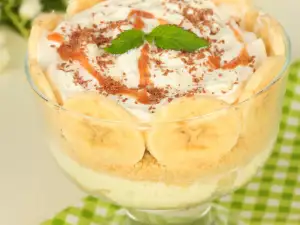 Bananas and Mascarpone Cream