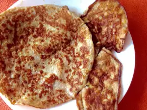 Banana Pancakes without Flour or Milk