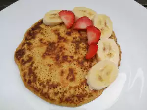 Oatmeal Pancakes with Banana and Protein