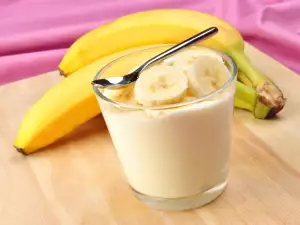 Dairy Cream with Bananas