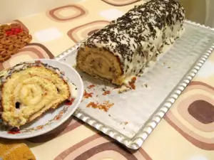 Homemade Banana Roll