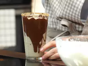 Banana Shake with Chocolate