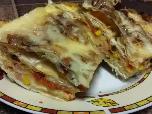 Phyllo Pastry Pizza