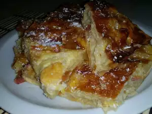 Sweet Phyllo Pastry with Peaches