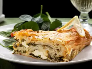 Pastry with Spinach and Feta Cheese