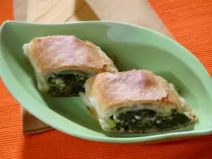 Common Butterbur Pie with Feta Cheese