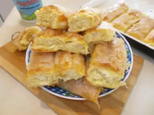 Phyllo Pastry with Feta and Cottage Cheese