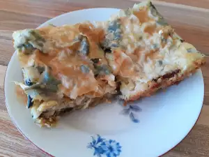 Filo Pastry with Dock and Tofu