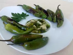 Quickly Marinated Chili Peppers