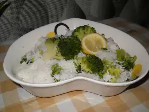 Vegetarian Basmati Rice with Broccoli